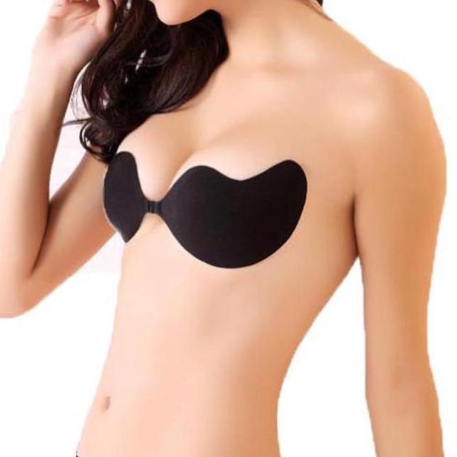 Black Push Up Strapless Shape Up Bra (2 Bras set)