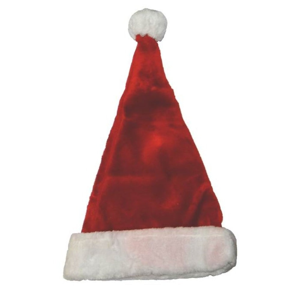 Wholesale Christmas Adult Size Santa Hat 50 Units Pack