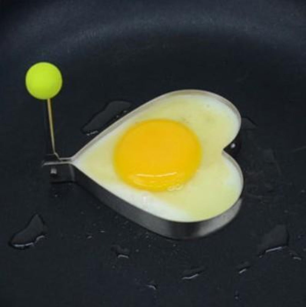 Stainless Steel Fried Egg Pancake Shaping Mold 4 pcs set