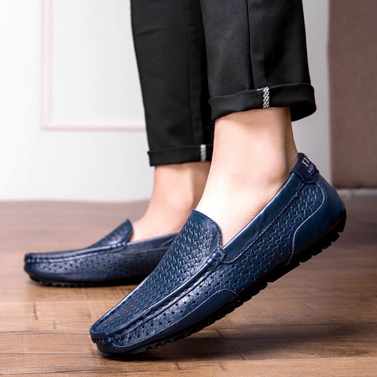 Mens Breathable Loafer Shoes