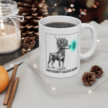 The Doberman Security Scanner Mug