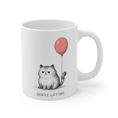The Grumpy Cat & The Floating Balloon Mug