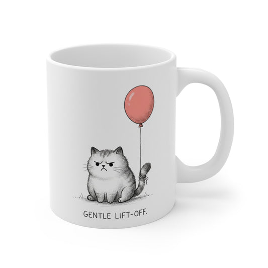 The Grumpy Cat & The Floating Balloon Mug