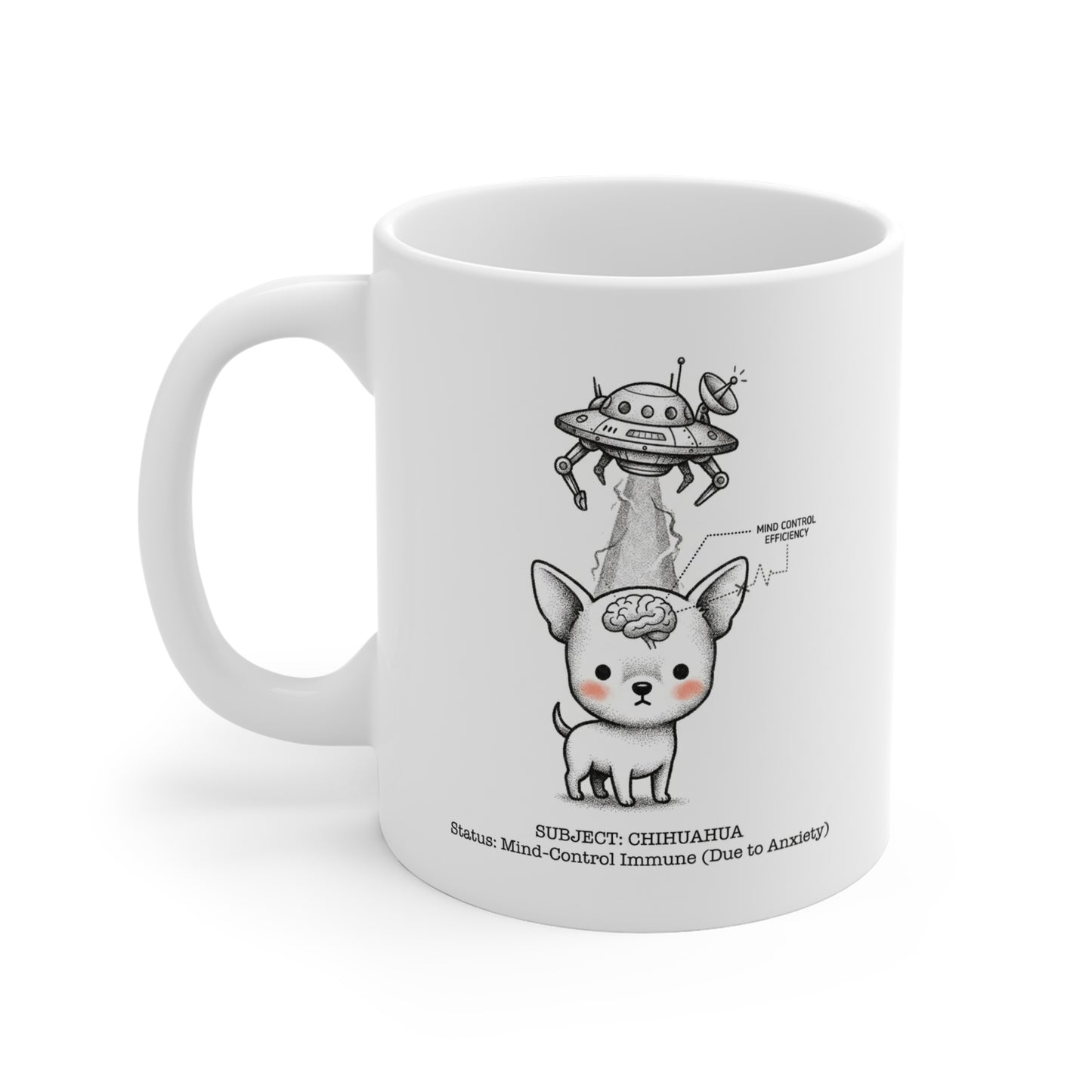 The Bulldog Mothership Snorer Mug