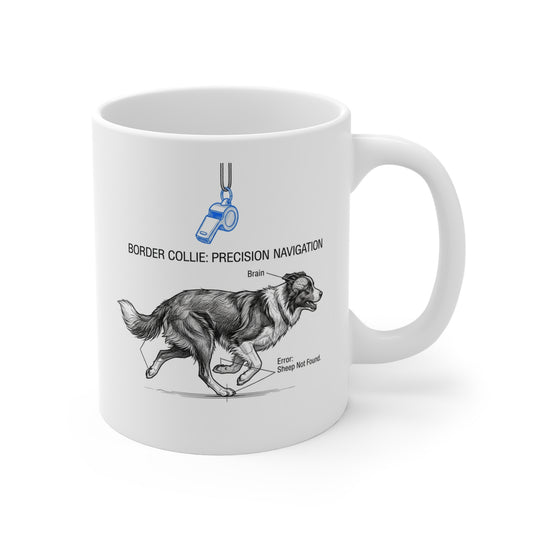 The Border Collie Navigation System Mug