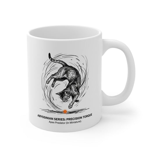 Abyssinian Feline Torque Diagram Mug