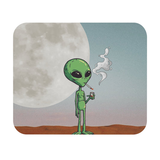 Alien Moon Mouse Pad