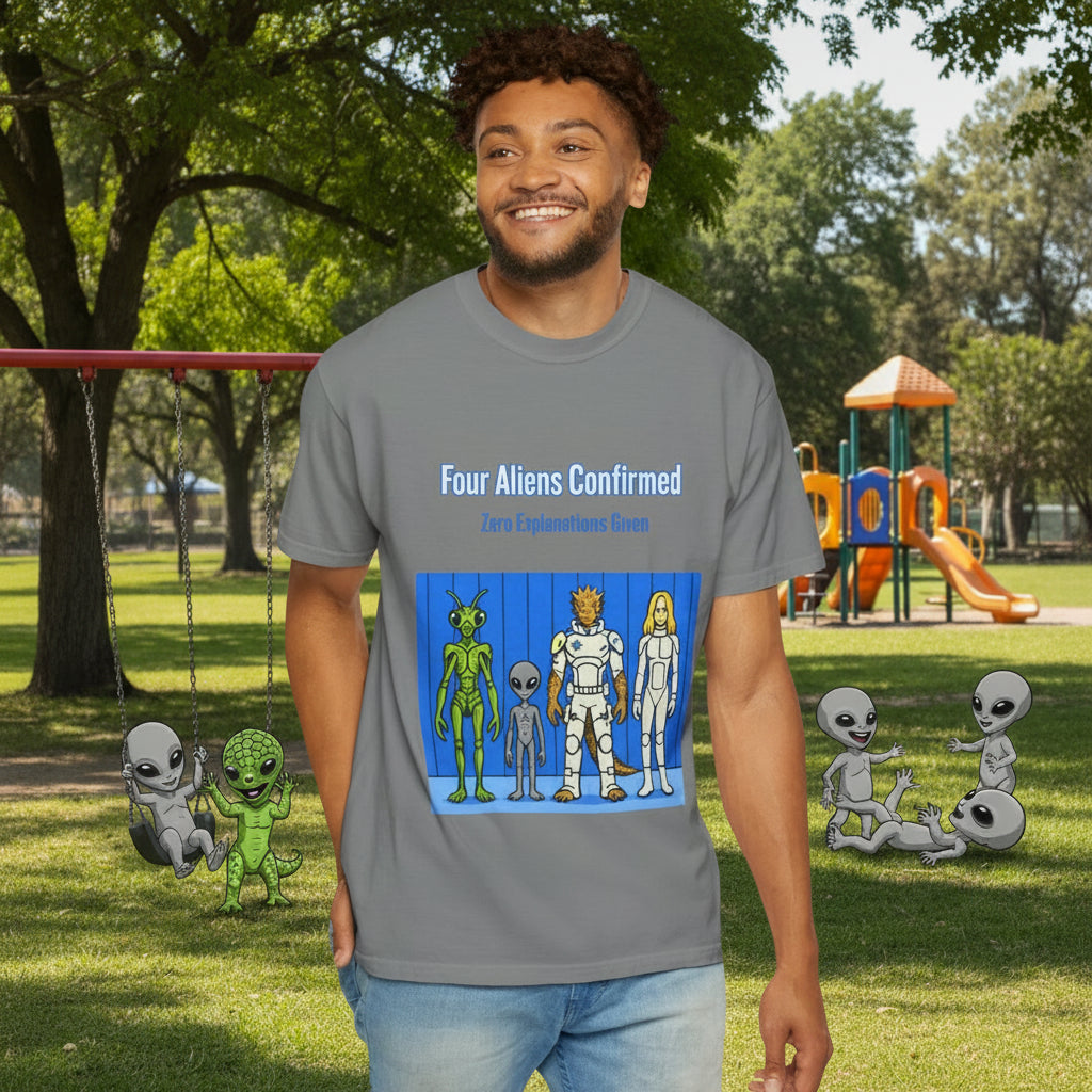 Tourists Aliens Confirmed T-Shirt
