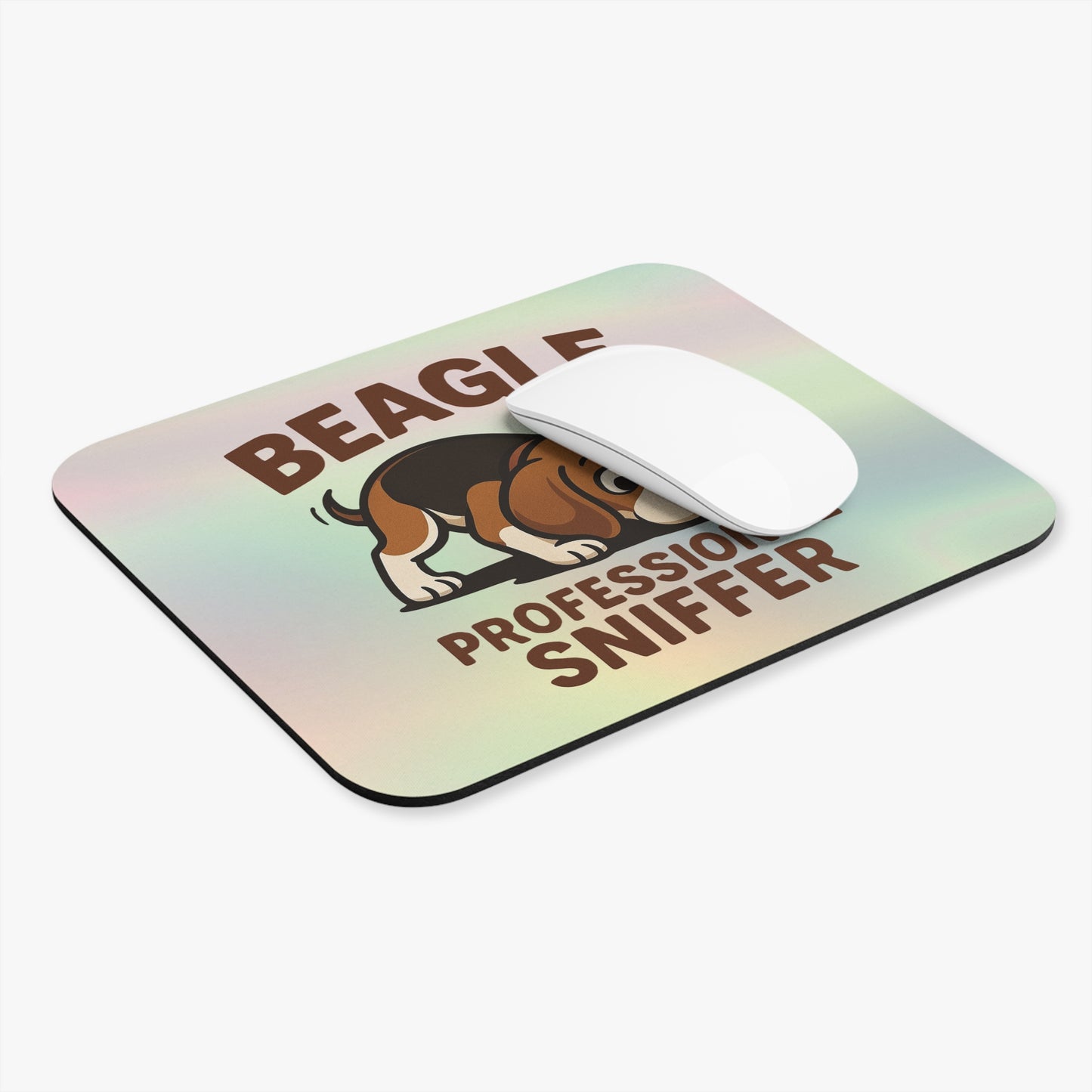 Beagle "Professional Sniffer" Mouse Pad