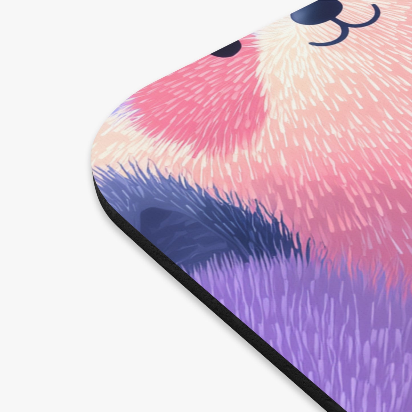 Cute Pastel Raccoon Mouse Pad