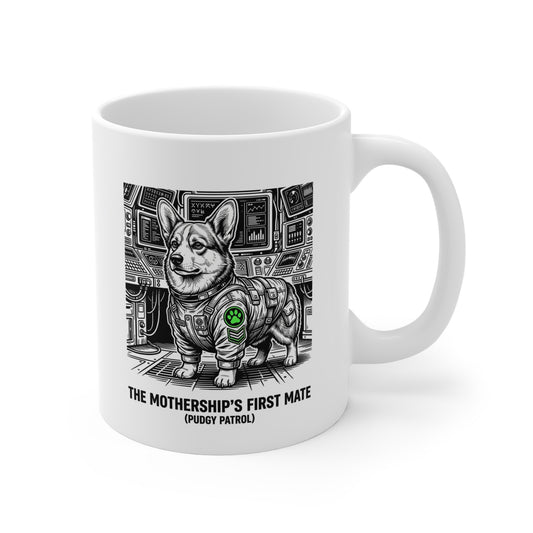 The Corgi Mothership First Mate