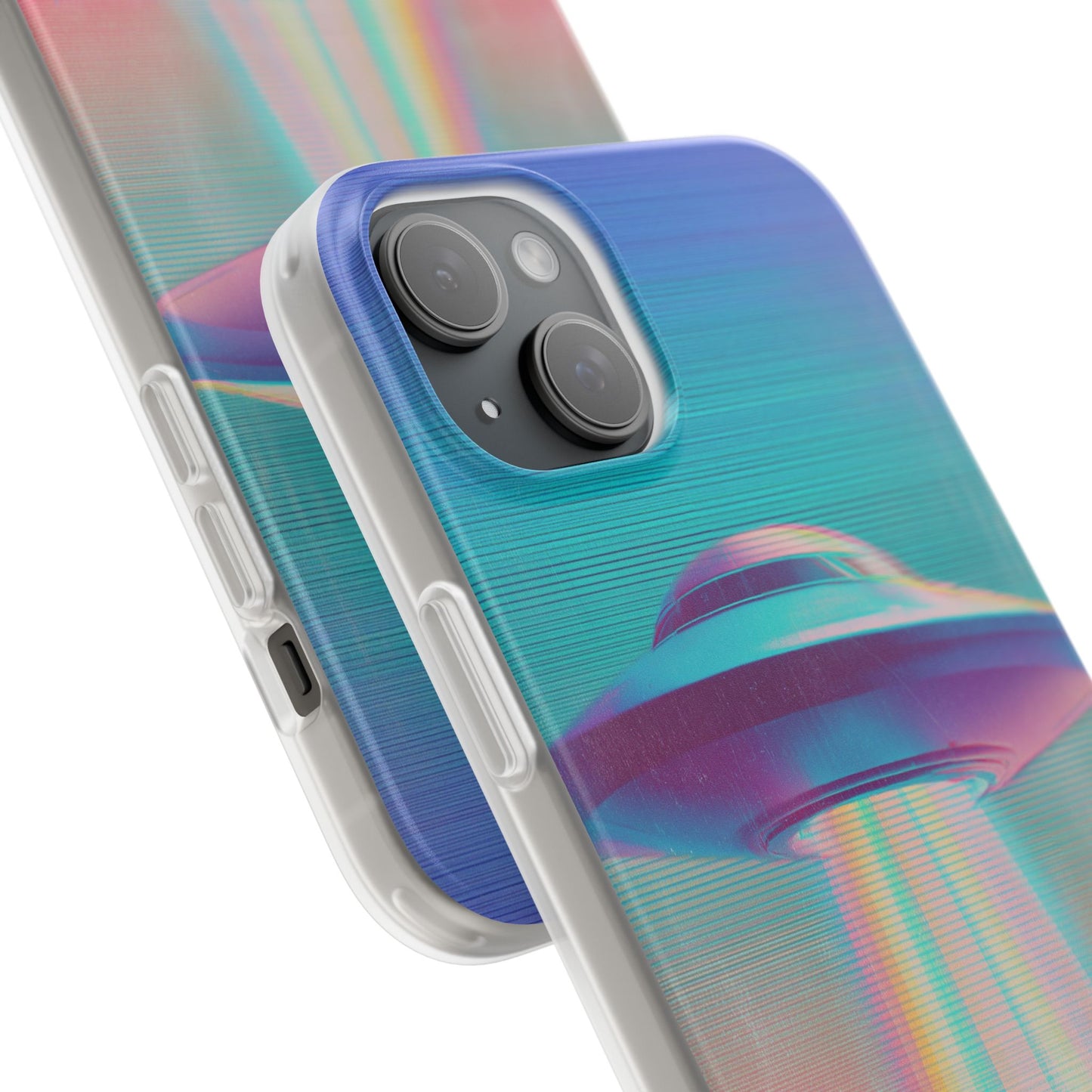 Scruffy Dog and UFO Flexi Cases – Fun and Playful iPhone Case