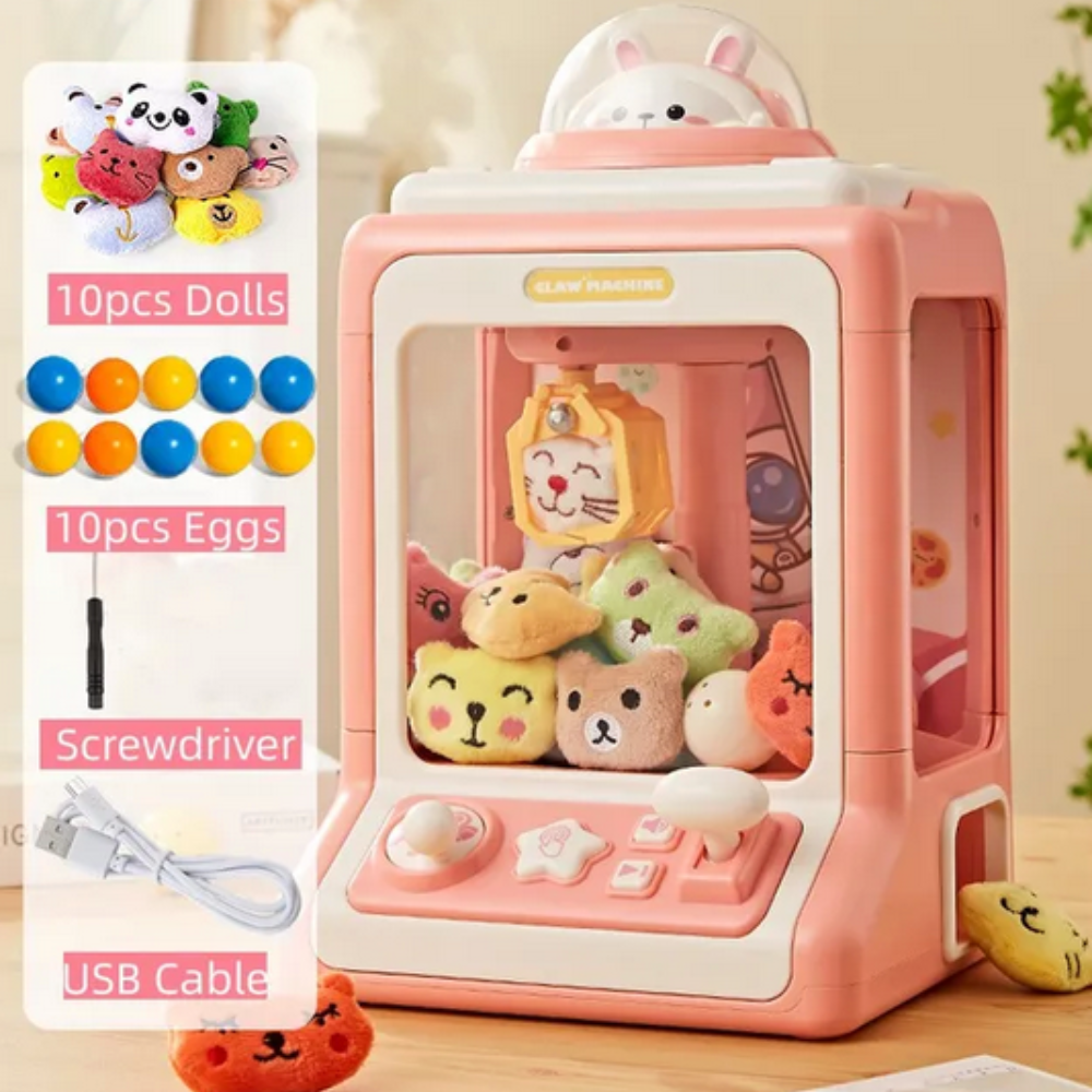 Mini Cartoon Amusement Claw Toy Machine – Onetify
