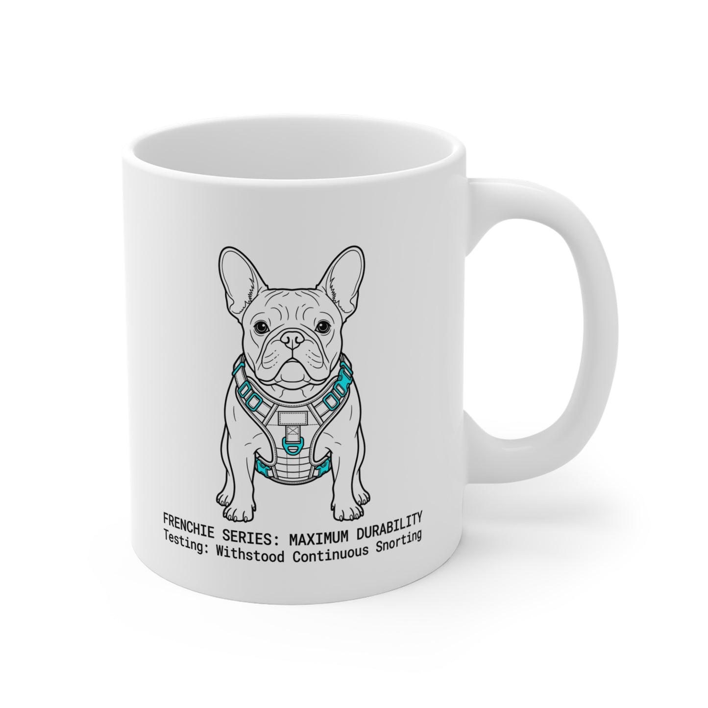 The French Bulldog Durability Manual Mug