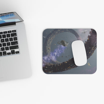 Astronaut Space Theme Mouse Pad
