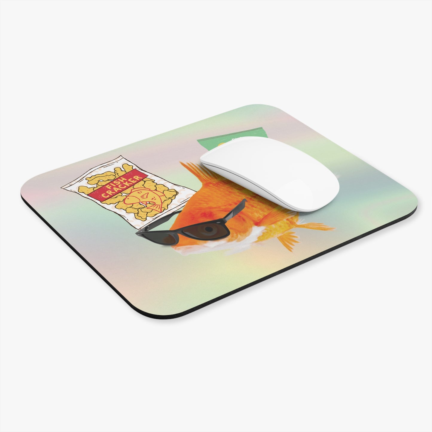 Goldfish Snack Time Mouse Pad