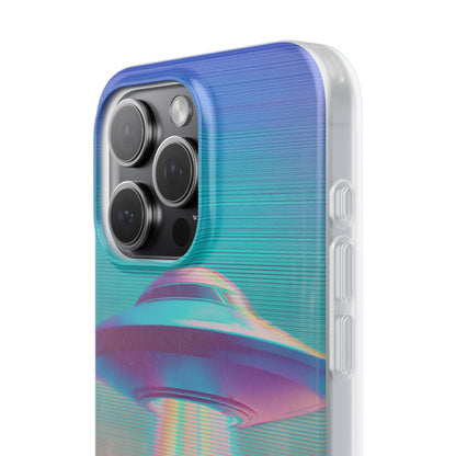 Scruffy Dog and UFO Flexi Cases – Fun and Playful iPhone Case