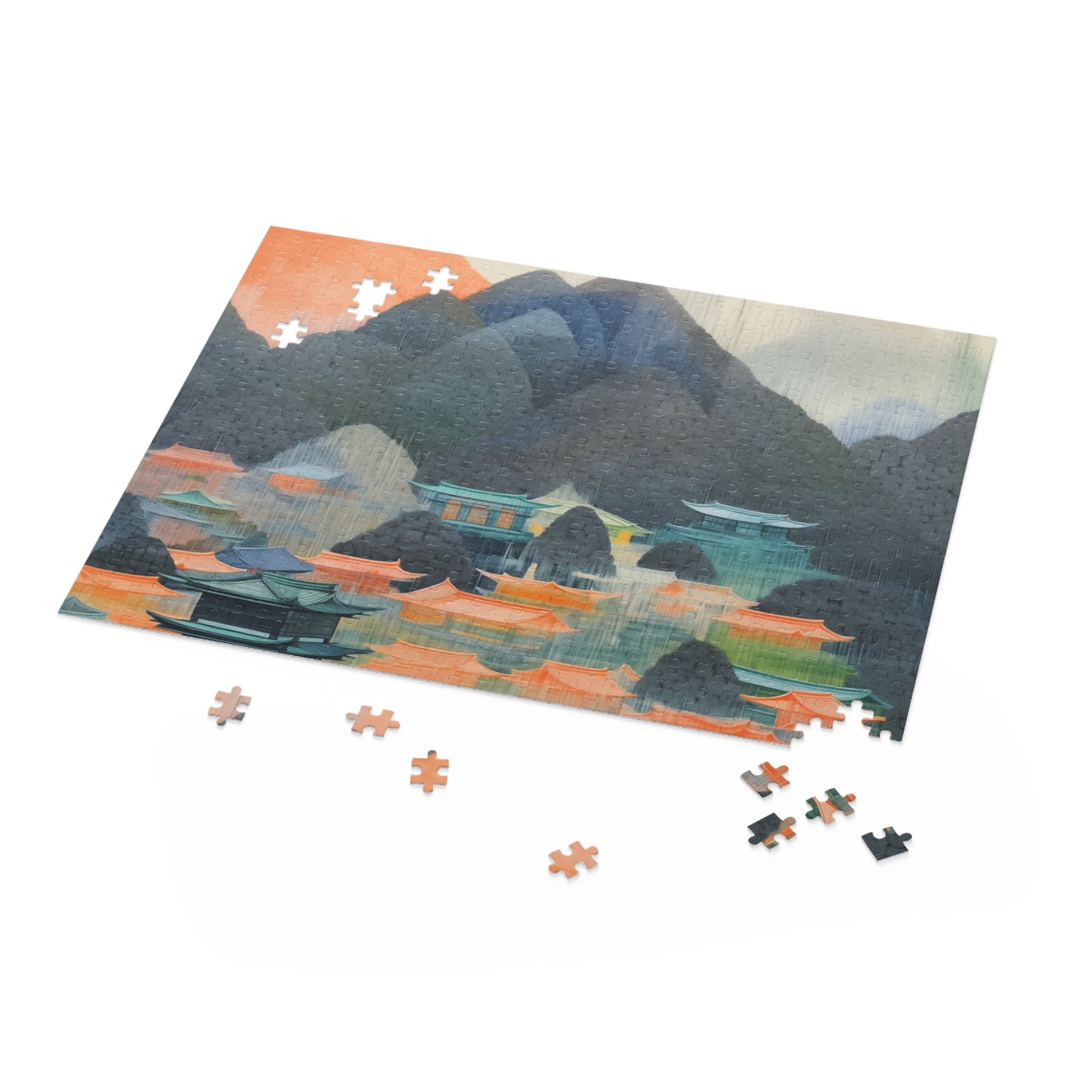 Japanese Landscape Art Jigsaw Puzzle 500-Piece