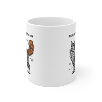 The Maine Coon Thermal Insulation Guide Mug