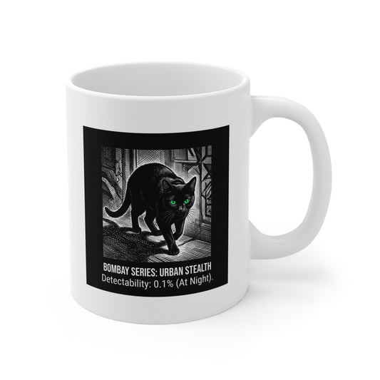 The Bombay Cat Urban Stealth Guide Mug