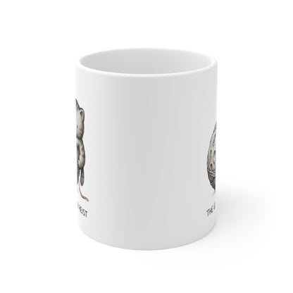 The Stippled Kitten & The Yarn Moon Mug