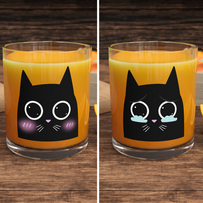 Adorably Emotional Cat Mug Set (2 PCS)