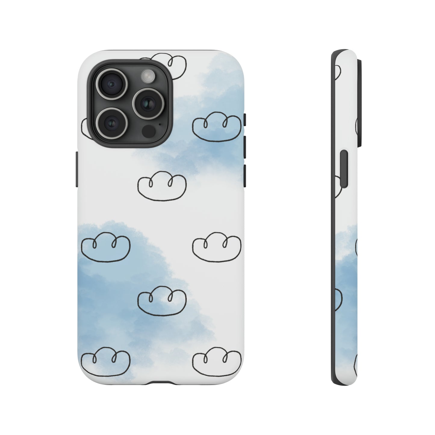 Passing Clouds Tough iPhone Case