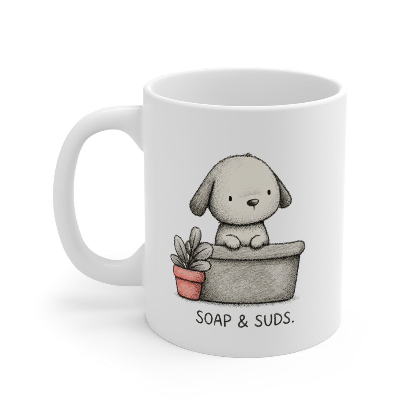 The Bathtime Puppy Mug