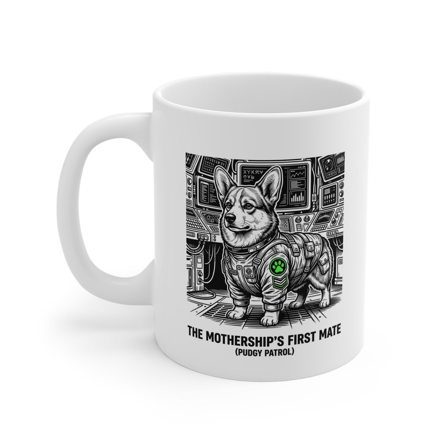 The Corgi Mothership First Mate