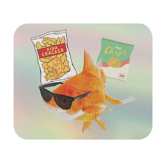 Goldfish Snack Time Mouse Pad