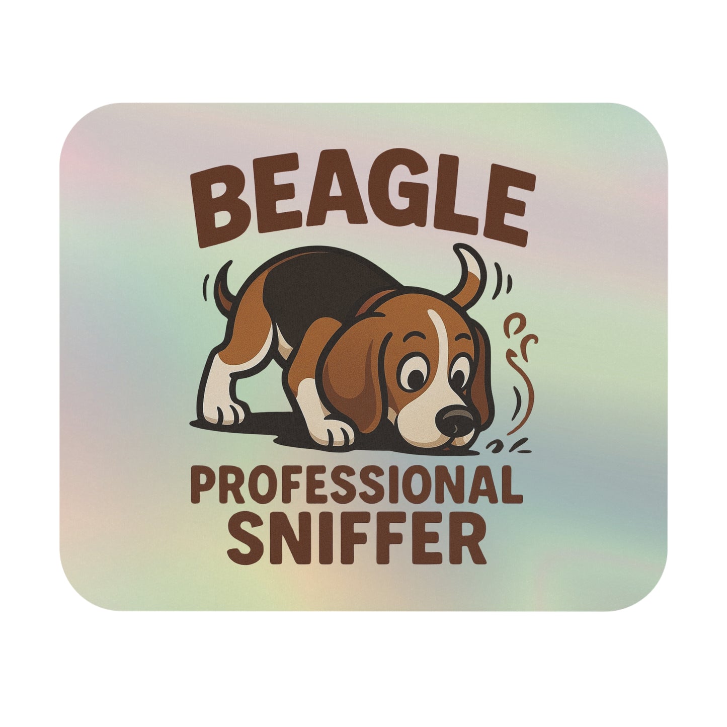 Beagle "Professional Sniffer" Mouse Pad