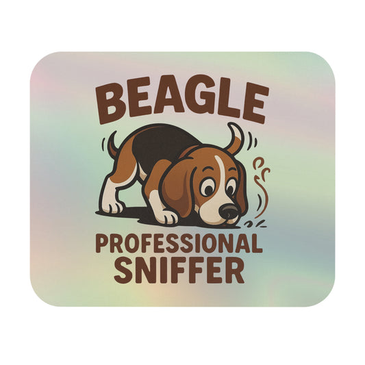 Beagle "Professional Sniffer" Mouse Pad