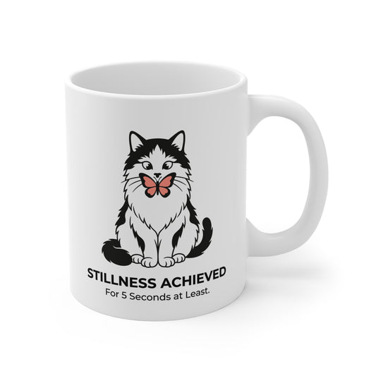 The Butterfly Whisperer Cat Mug