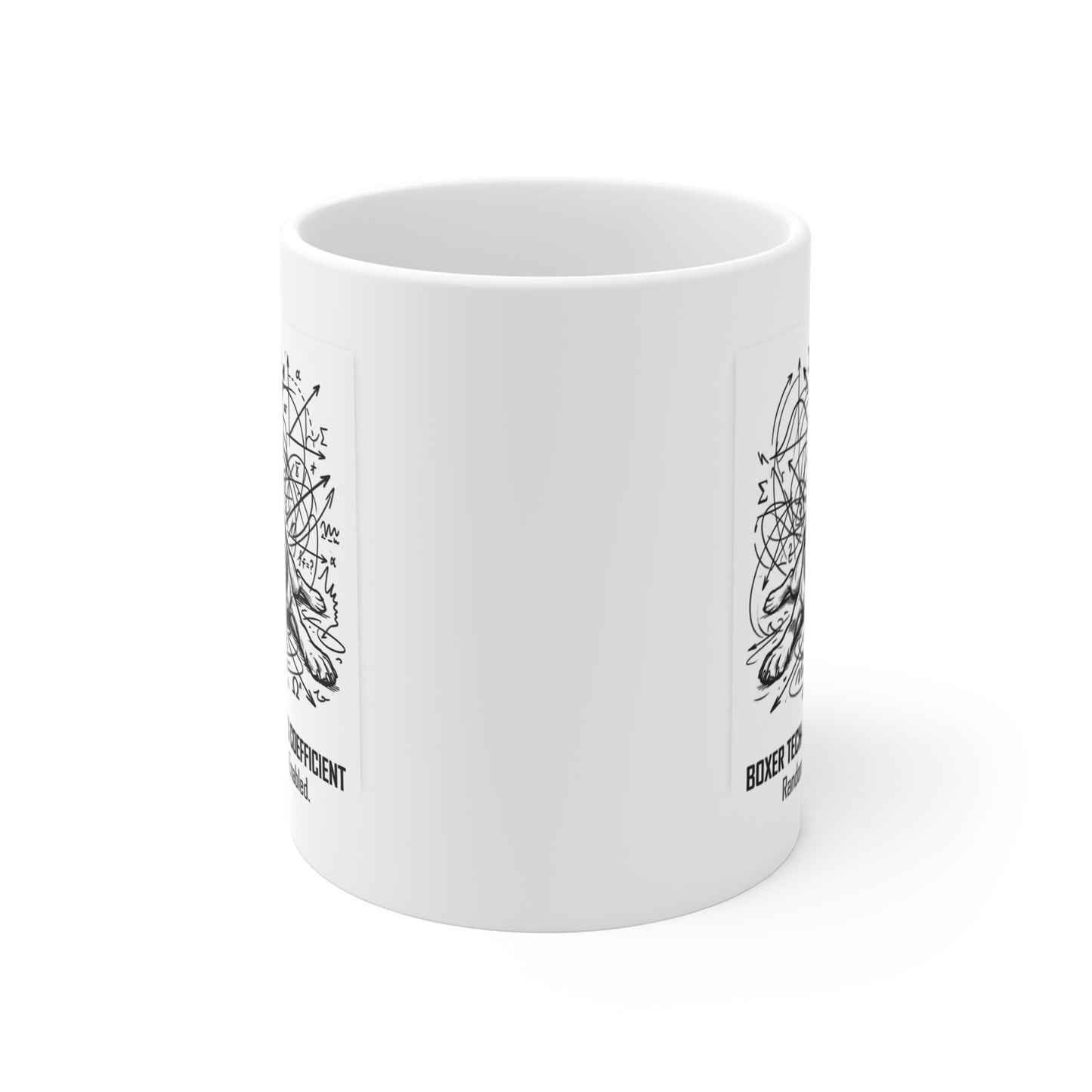 The Boxer Chaos Coefficient Diagram Mug