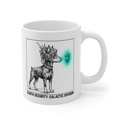 The Doberman Security Scanner Mug