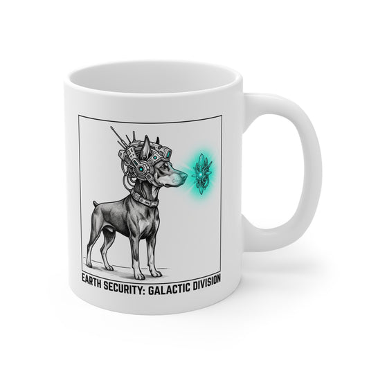 The Doberman Security Scanner Mug