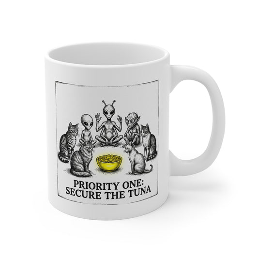 The Multi-Cat Alien Council Mug