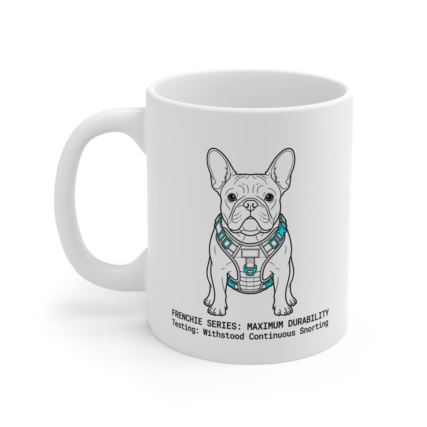 The French Bulldog Durability Manual Mug