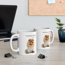 Load image into Gallery viewer, Fluffy Chow Chow in Pajamas Mug
