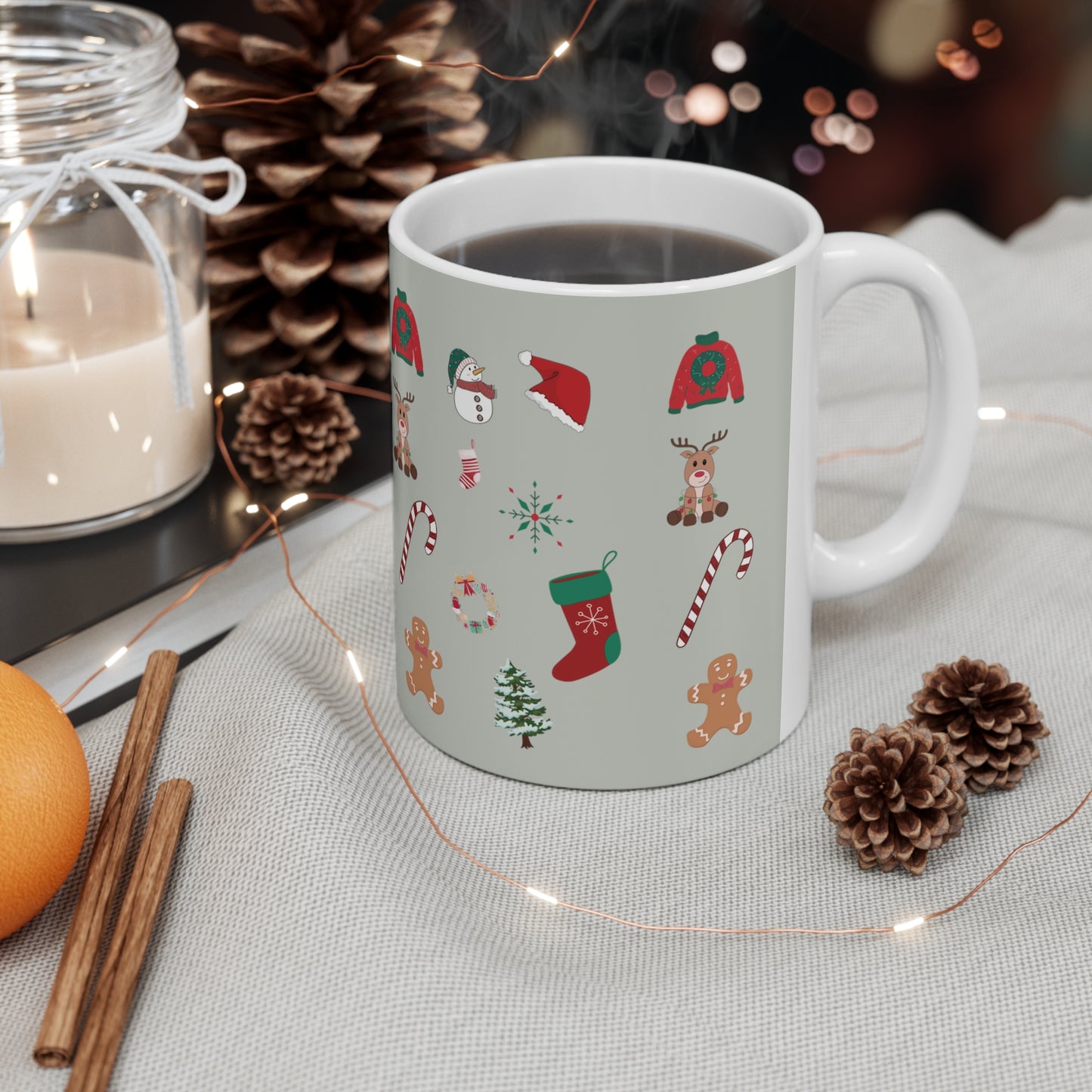 Holiday Ornaments Mug