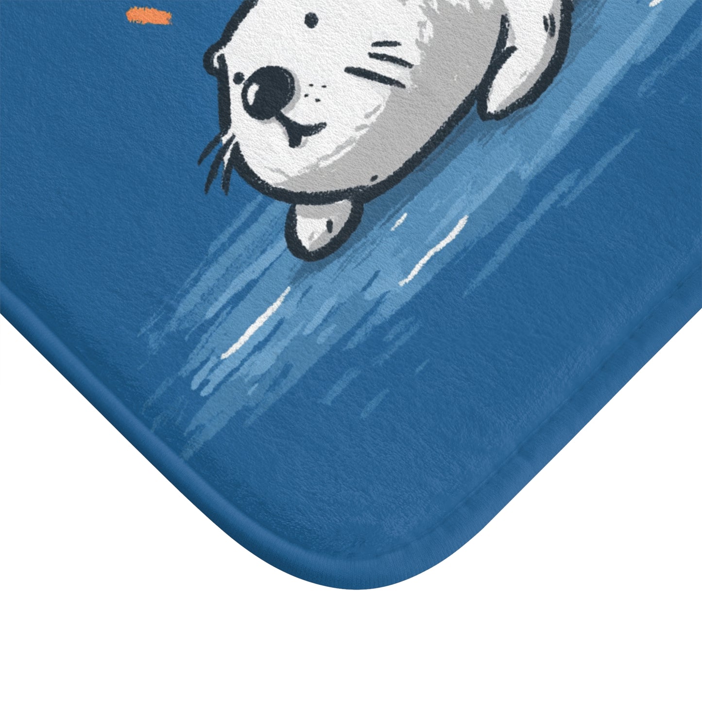 Otter in the Wild Bath Mat