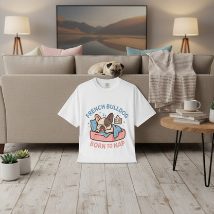 French Bulldog “Born to Nap” T-Shirt