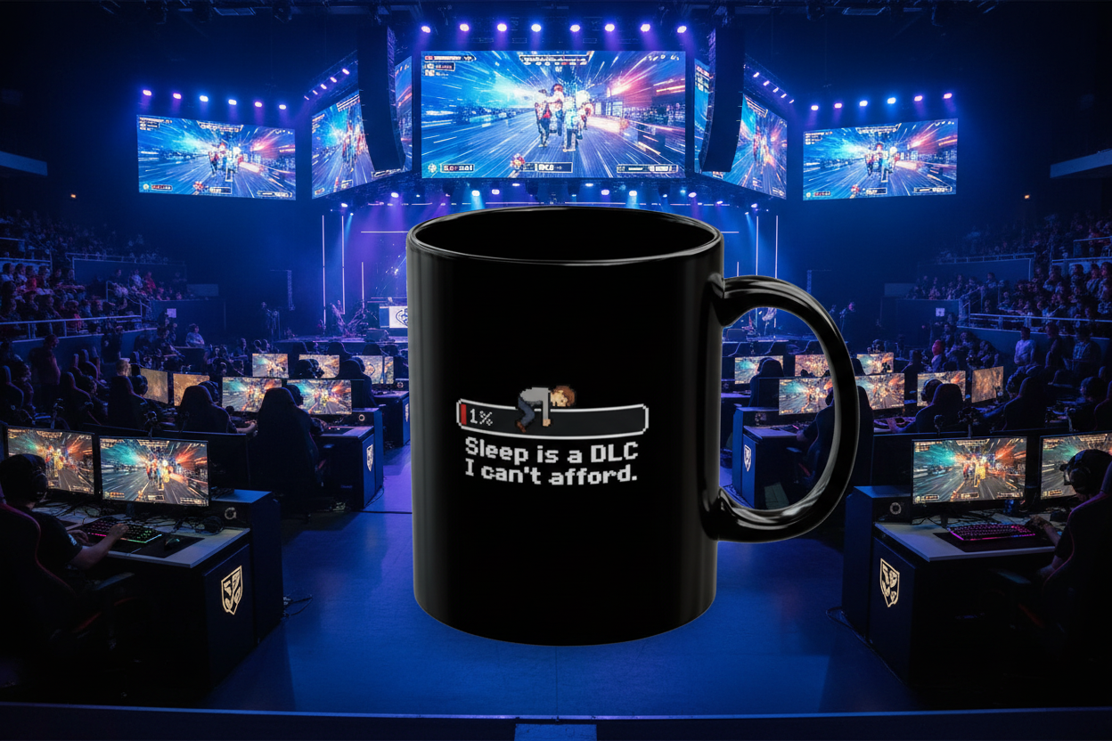 The 'One More Game' Bundle for Gamers 4 pcs Gift Set (Sleep is DLC Edition)
