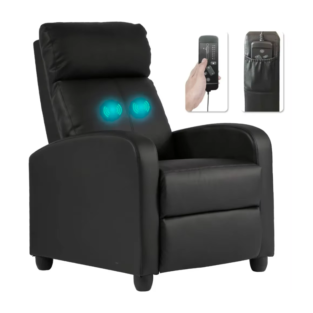 Reclining Massage Sofa Chair with Foot Rest