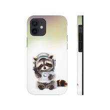 Load image into Gallery viewer, Space Raccoon Touch Case for iPhone with Wireless Charging
