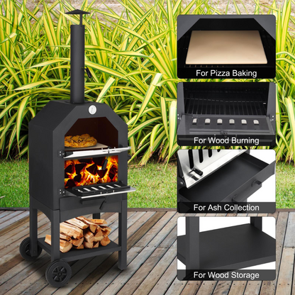 Portable Outdoor BBQ Pizza Oven