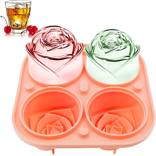 Rose Shaped Ice Mold