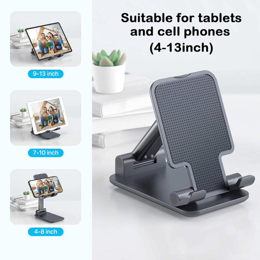 Universal Foldable Holder Stand for iPad and Mobile Phone