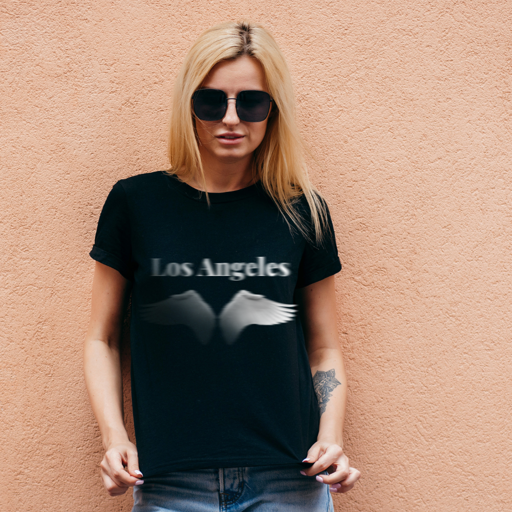Los Angeles Angel Wings Logo T-Shirt