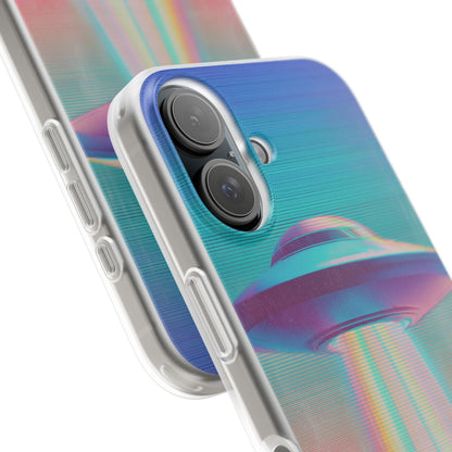 Scruffy Dog and UFO Flexi Cases – Fun and Playful iPhone Case